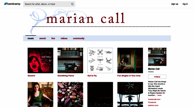 mariancall.bandcamp.com