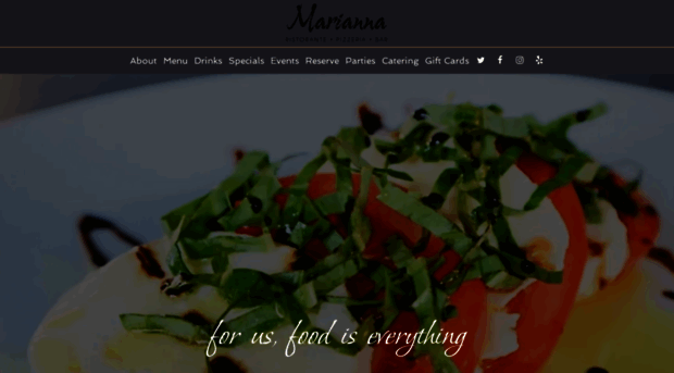 mariannaristorante.com