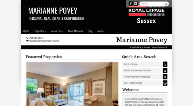 mariannepovey.com