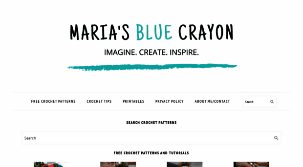 mariasbluecrayon.com