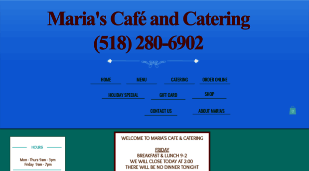 mariascafeandcatering.com