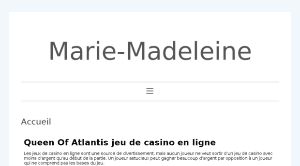 marie-madeleine.com