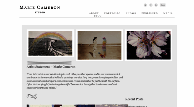 mariecameronstudio.com