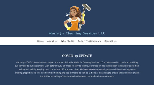 mariejscleaningservices.com