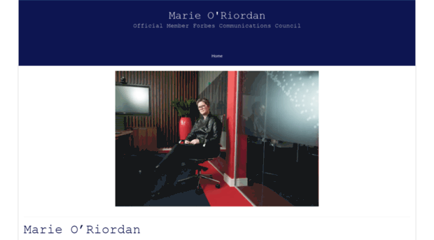 marieoriordan.org