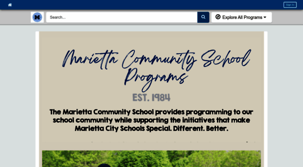 mariettacommunityschool.com