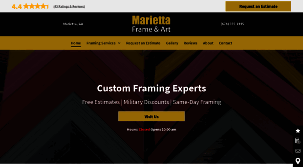 mariettaframe.net