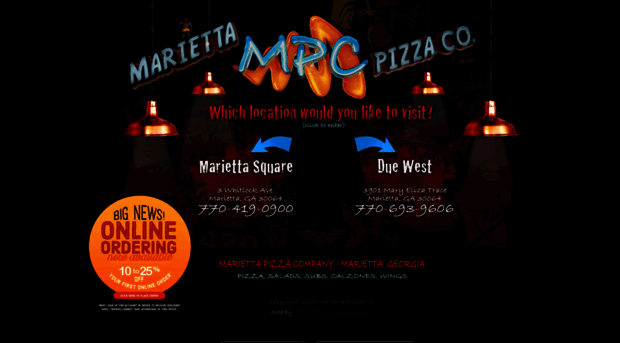 mariettapizza.com