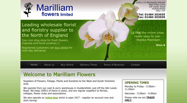 marilliamflowers.co.uk