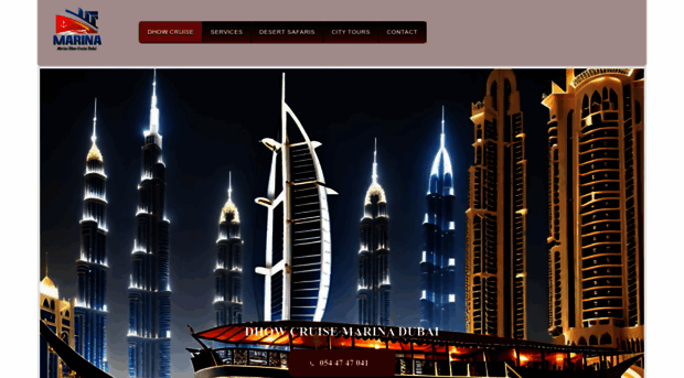 marinadhowcruisedubai.com