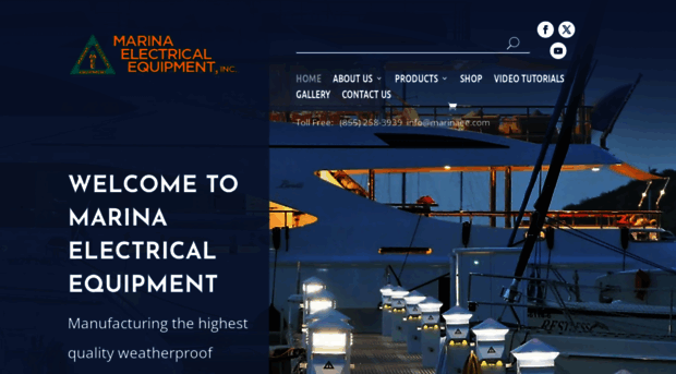 marinaelectricalequipment.com