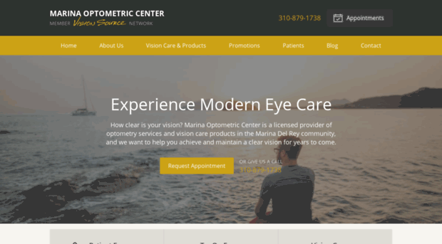 marinaoptometriccenter.com