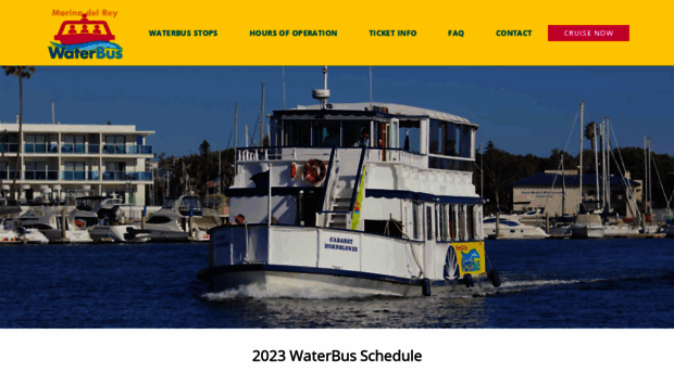 marinawaterbus.com