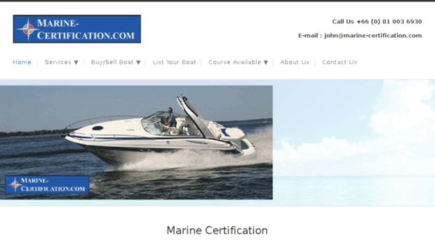 marine-certification.com