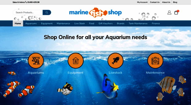 marinefishshop.co.uk