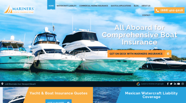 marinersinsurance.com