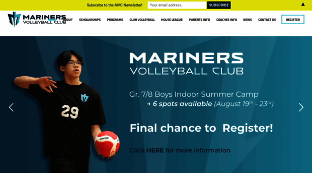 marinersvolleyballclub.ca