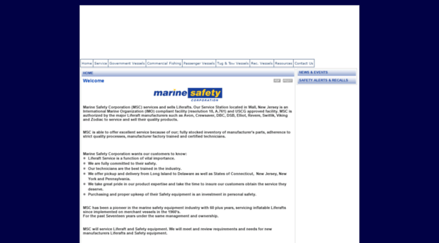 marinesafetycorporation.com