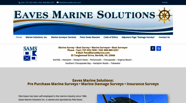 marinesurveyrepair.com