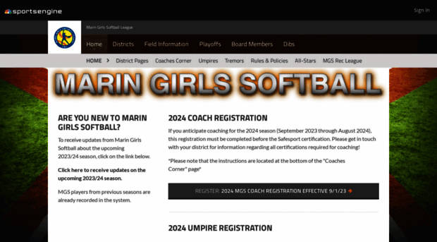 maringirlssoftball.org