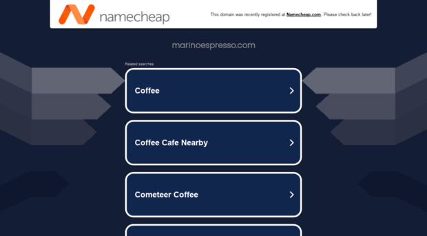 marinoespresso.com