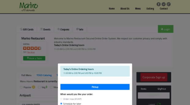 marinorestaurant.clorder.com
