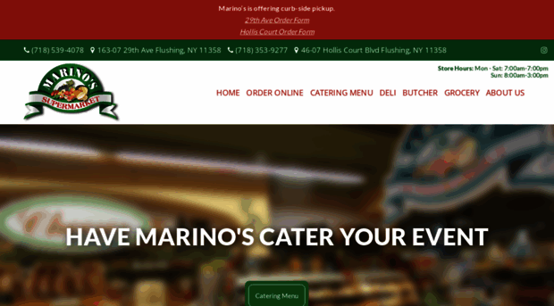 marinosupermarket.com