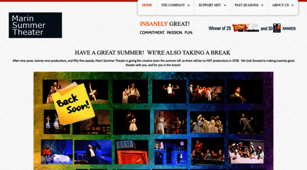 marinsummertheater.org