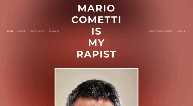 mariocomettiismyrapist.com