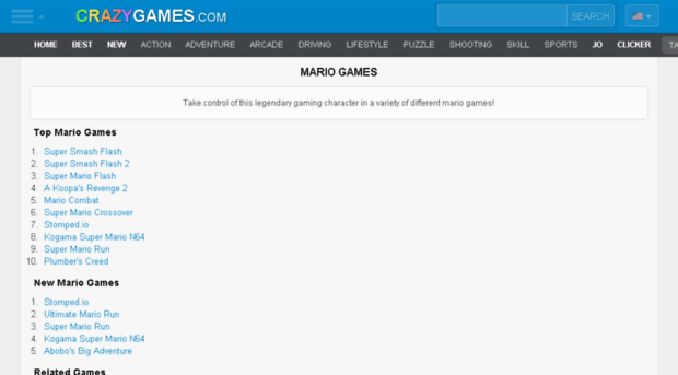 mariogamesonline.net