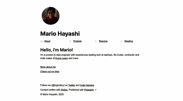 mariohayashi.com