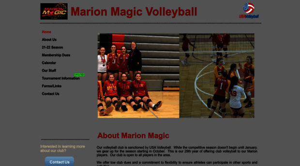 marionmagicvolleyball.com