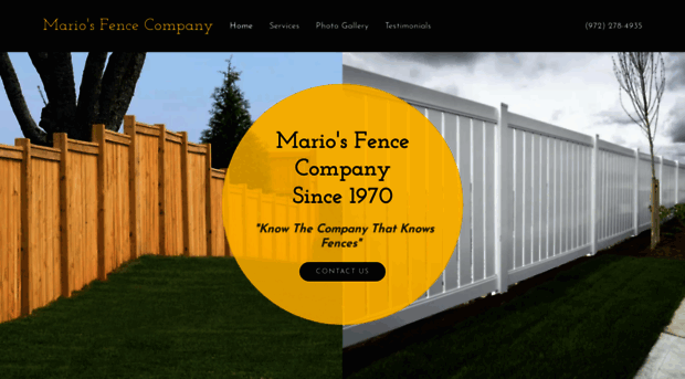 mariosfence.com