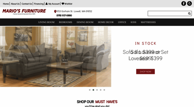 mariosfurnitureoflowell.com