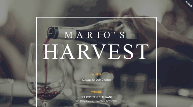 mariosharvest.splashthat.com