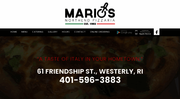 mariosnorthendpizza.com