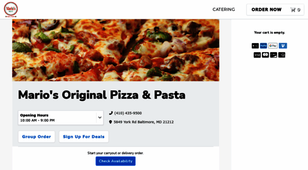 mariosoriginalbaltimore.com