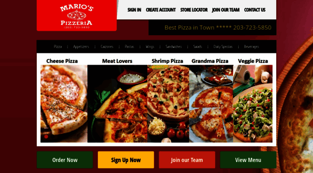 mariospizzerianaugatuck.com