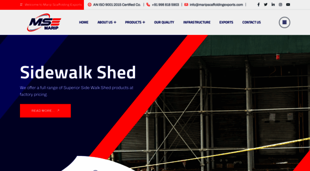 maripscaffoldingexports.com