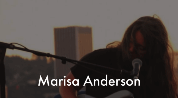 marisaandersonmusic.com