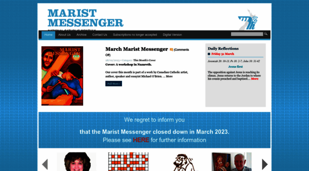 maristmessenger.co.nz