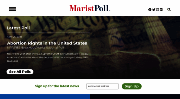 maristpoll.marist.edu