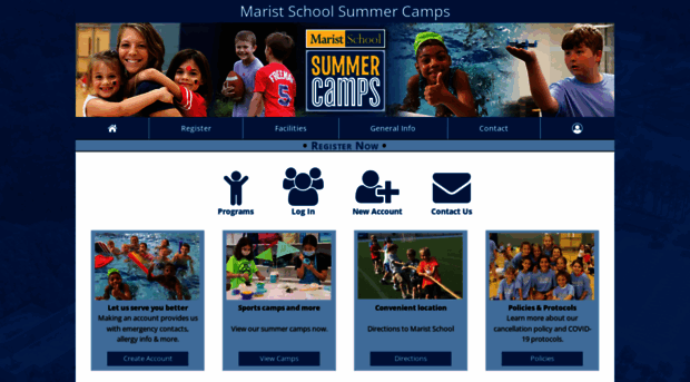 maristsummercamps.com