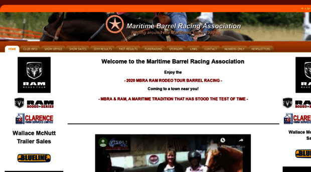 maritimebarrelracing.com