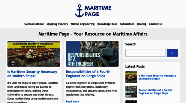 maritimepage.com