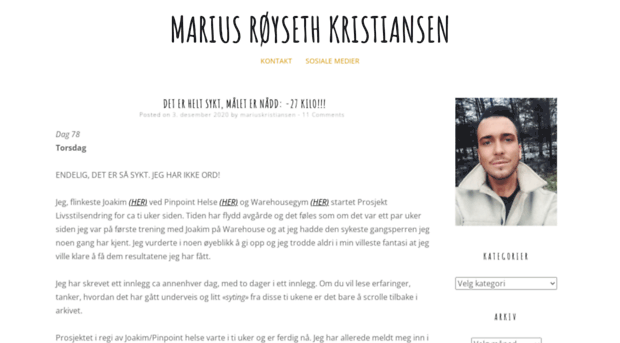 mariuskristiansen.no