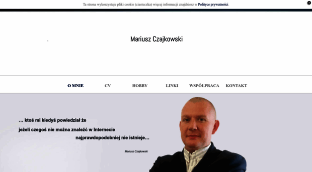mariuszczajkowski.pl