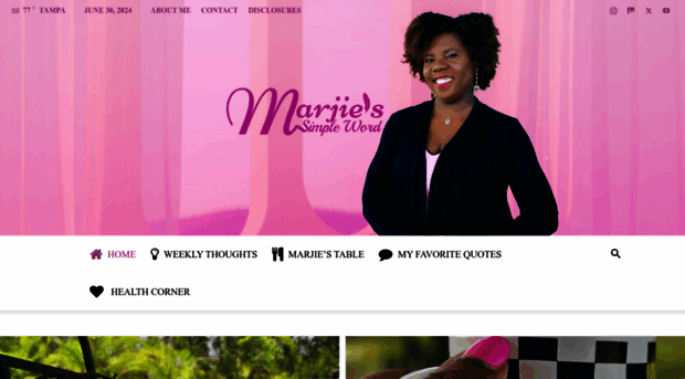 marjiesimpleword.com