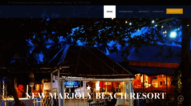 marjolybeachresort.com