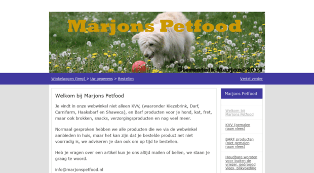 marjonspetfood.nl